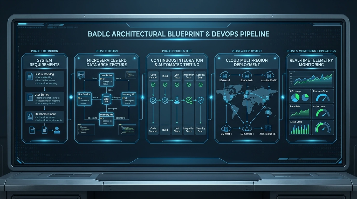 BADLC Software Architecture and DevOps Blueprint Kuwait GCC